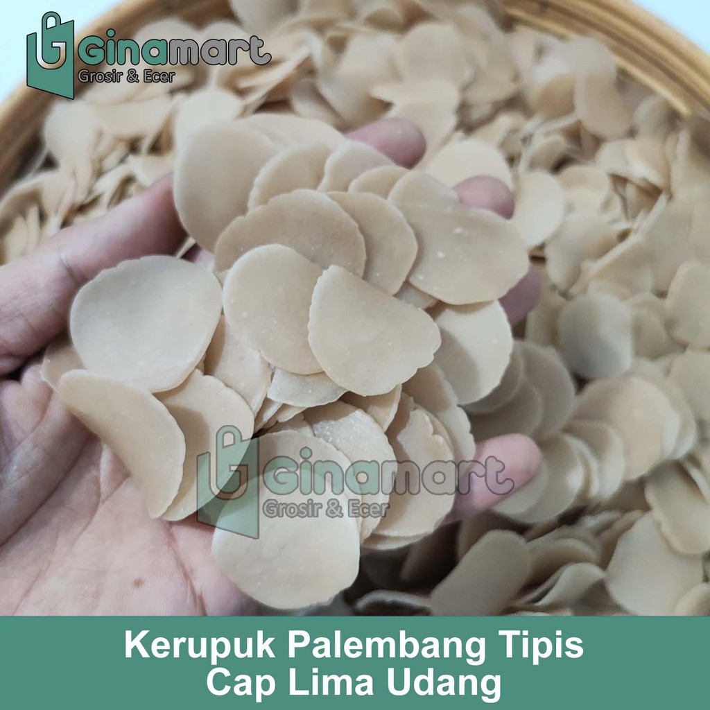

Kerupuk Palembang Tipis Mentah Enak dan Gurih - Repack 1 kg
