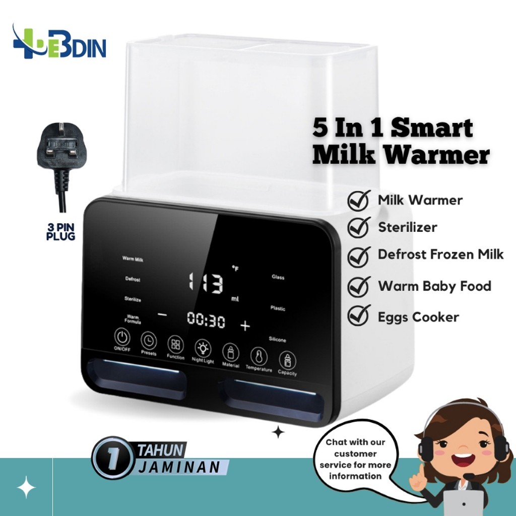 BD️COD️ Sterilizer botol bayi / Penghangat botol steril bayi / Alat Steril Botol Susu Bayi ada Remot