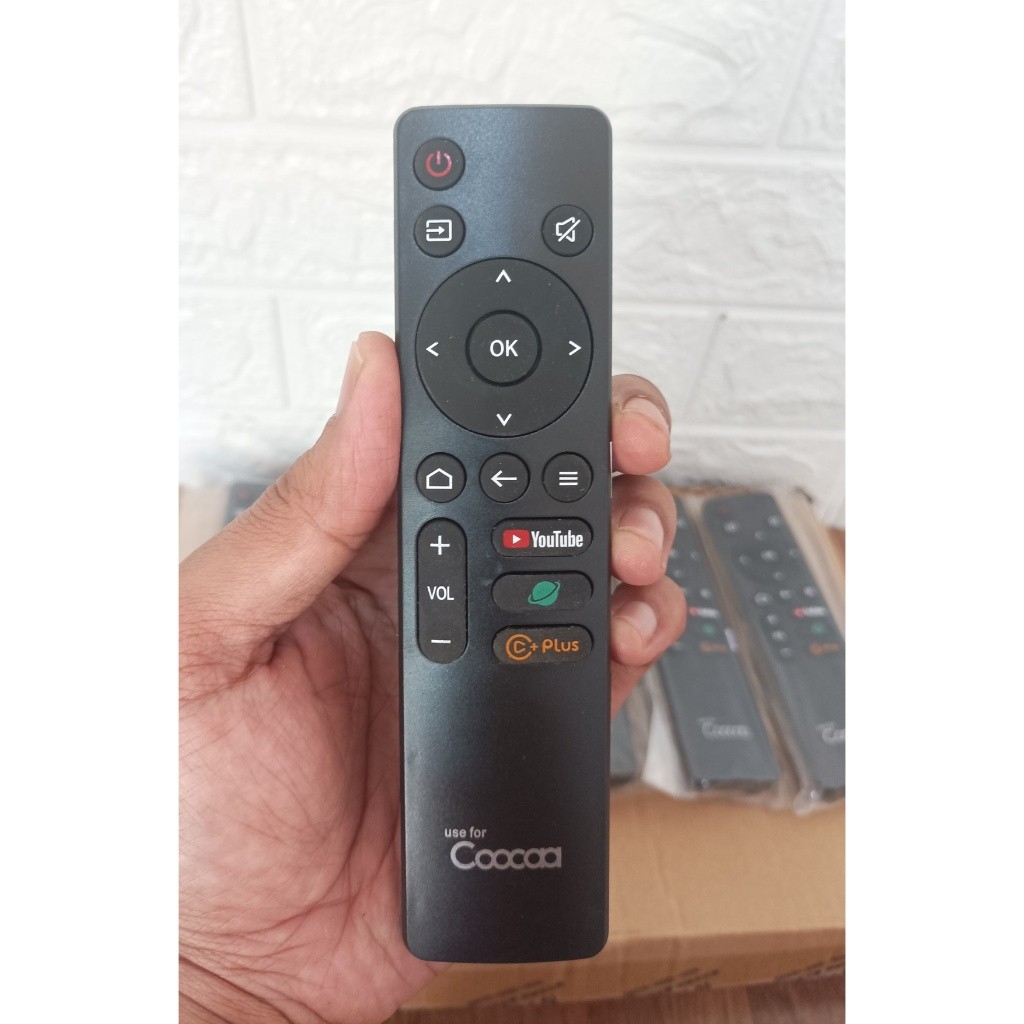 REMOTE TV COOCAA SMART ANDROID TV ORIGINAL PABRIK - REMOTE COOCAA 32S3U