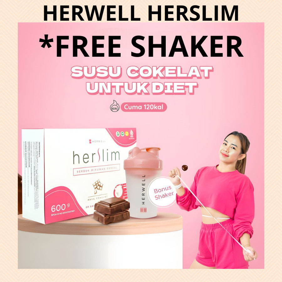 

HERSLIM OFFICIAL BY HERWELL PELANGSING HALAL 1 BOX PENURUN BERAT BADAN BPOM HERVIBE HERLEAN