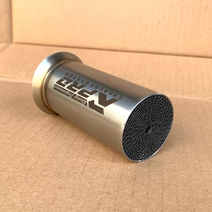 R-PRO DB Killer Premium "CNC" SINGLE Filter Type INLET (Sambungan Silencer) Semi Katalis Catalytic P