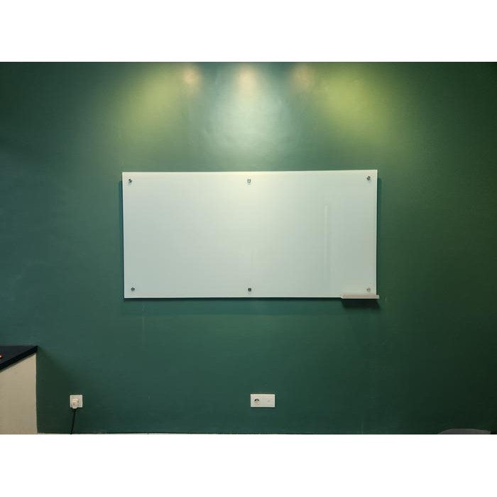 

Glassboard / Papan Tulis Kaca Magnetik / Magnetic White Board Glass - 60 x 90