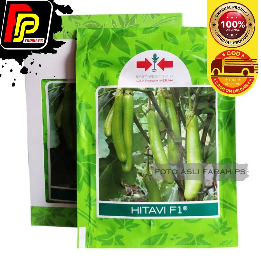 Benih Terong Hijau HITAVI F1 - Terong Hijau HITAVI F1 Cap panah merah