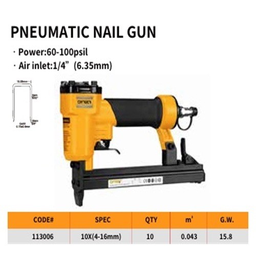 

DINGQI Staples Gun Tembak U Staples Gun Angin 113006 KC02404 KC02405