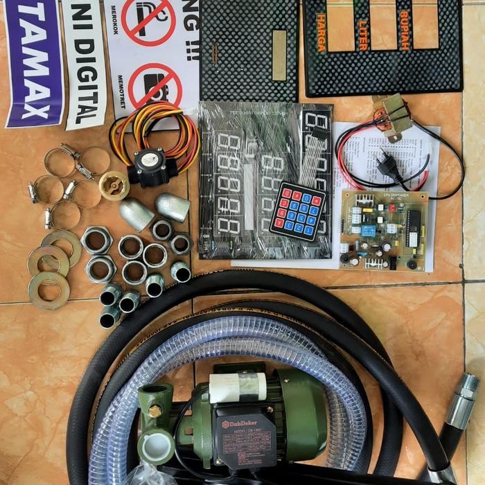 Paket Sparepart Pom Mini Lengkap Siap Rakit