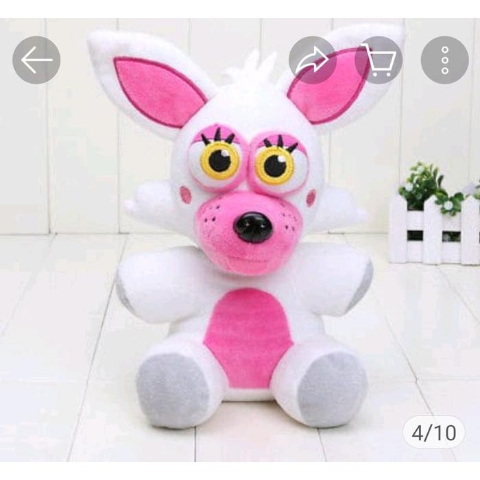 PROMOBoneka Fredys FNAF mainan FiveNight AT Fredy Scurity Breach - PutihREADY