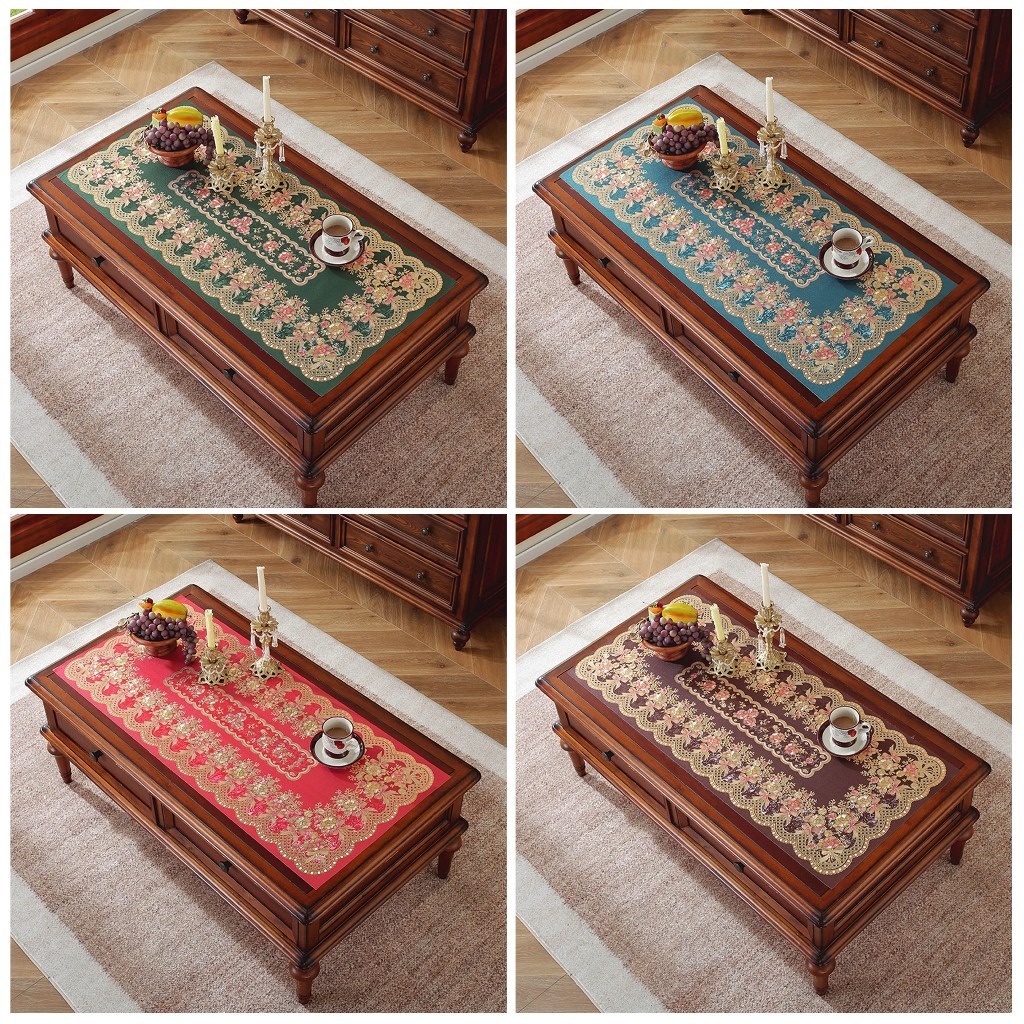 Taplak Meja Tamu Super Tebal Premium 45 x 90cm / 50 x 110cm / 60 x 120cm / Taplak Meja Ruang Tamu / 