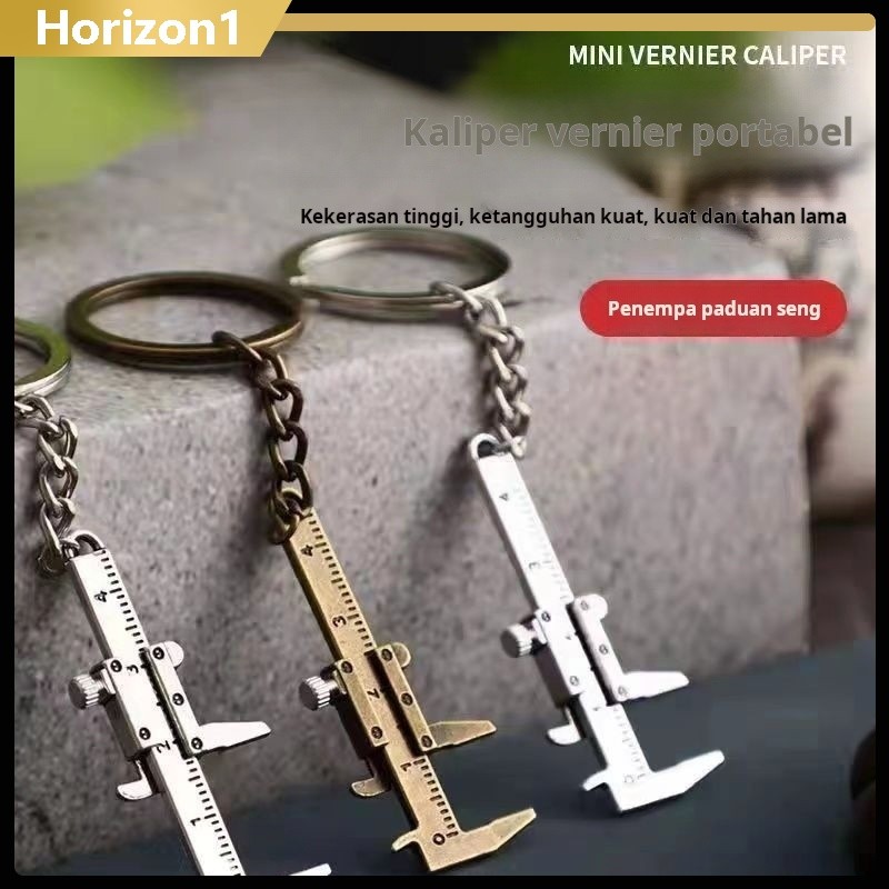 

Mini Jangka Sorong Aksesori Miniatur Gantungan Alat Ukur Rumah Tangga Portabel Kecil Jade Permata Barang Antik Jangka