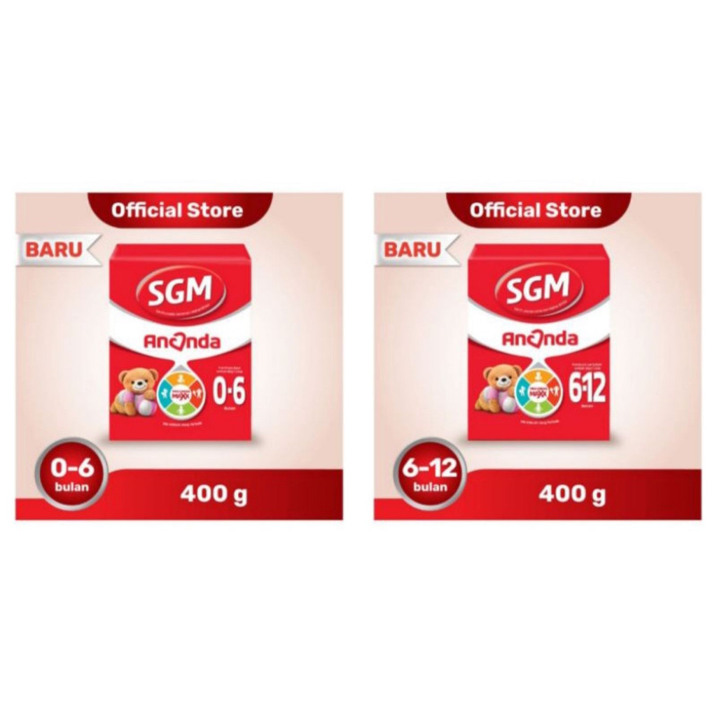 

SGM ANANDA 0 6 BULAN 6 12 BULAN 400G Super