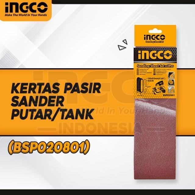 

BSP020801 - KERTAS PASIR SANDER PUTAR/TANK INGCO - New