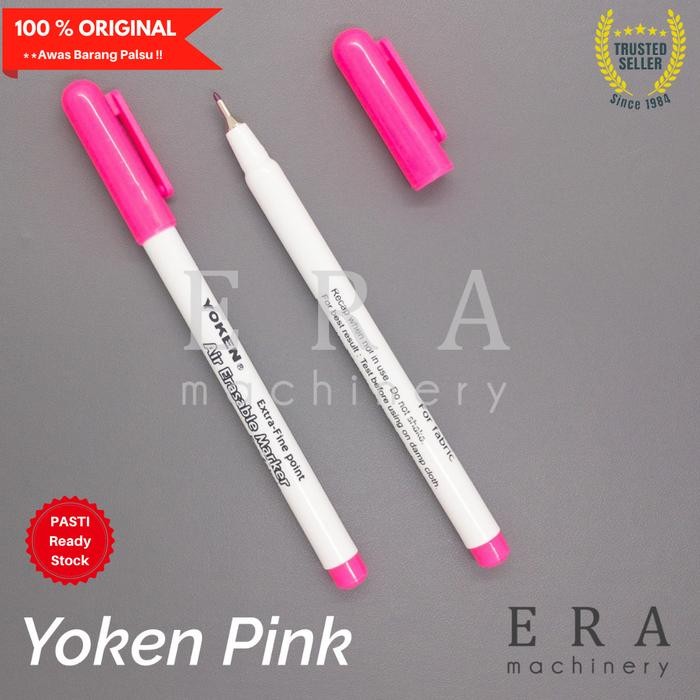 

Magic Pen Erasable Pola Yoken Chako Ace White A Marker Eraser Japan Penanda Kain Fabric Garment - Yoken-Violet
