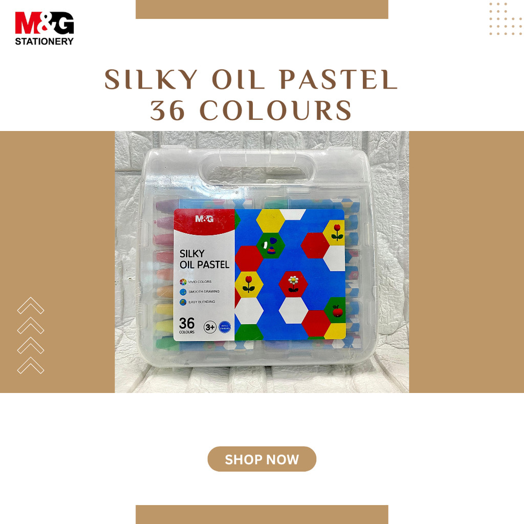 

M&G Silky Oil Pastel 36 Colours Krayon Halus 36 Warna - AGM900K1