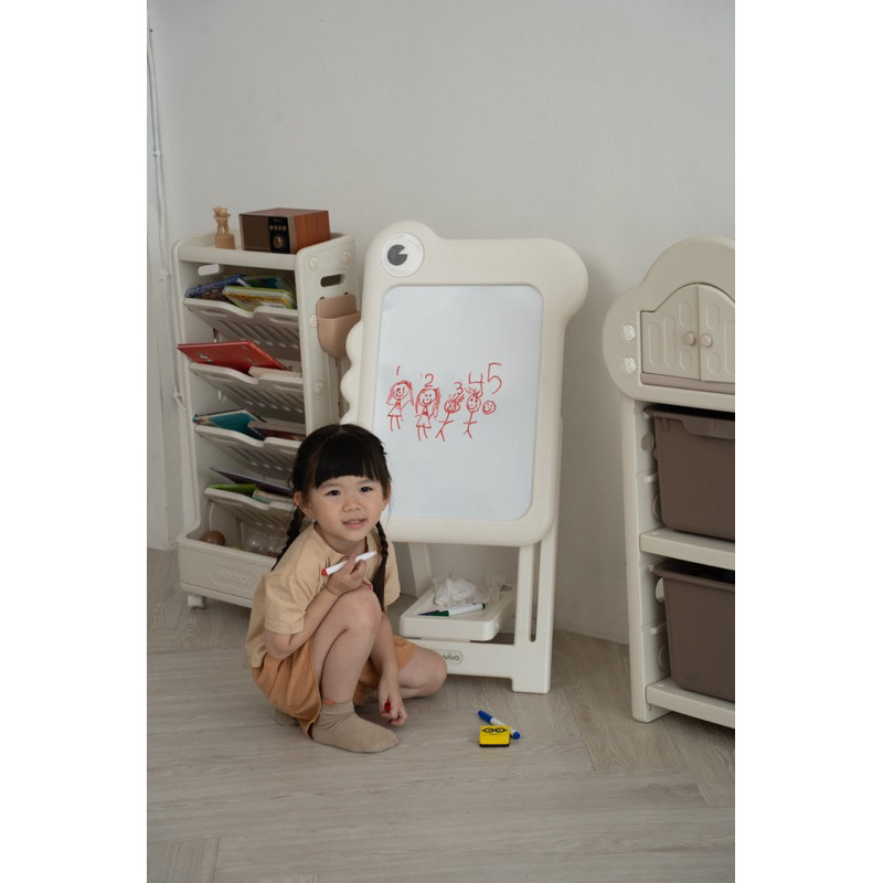 Duo Dino Whiteboard Anak Dinosaurus Magnetic