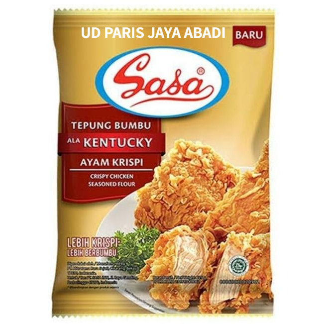 

SASA TEPUNG BUMBU KENTUCKY PARIS CRISPY 10 BLDO