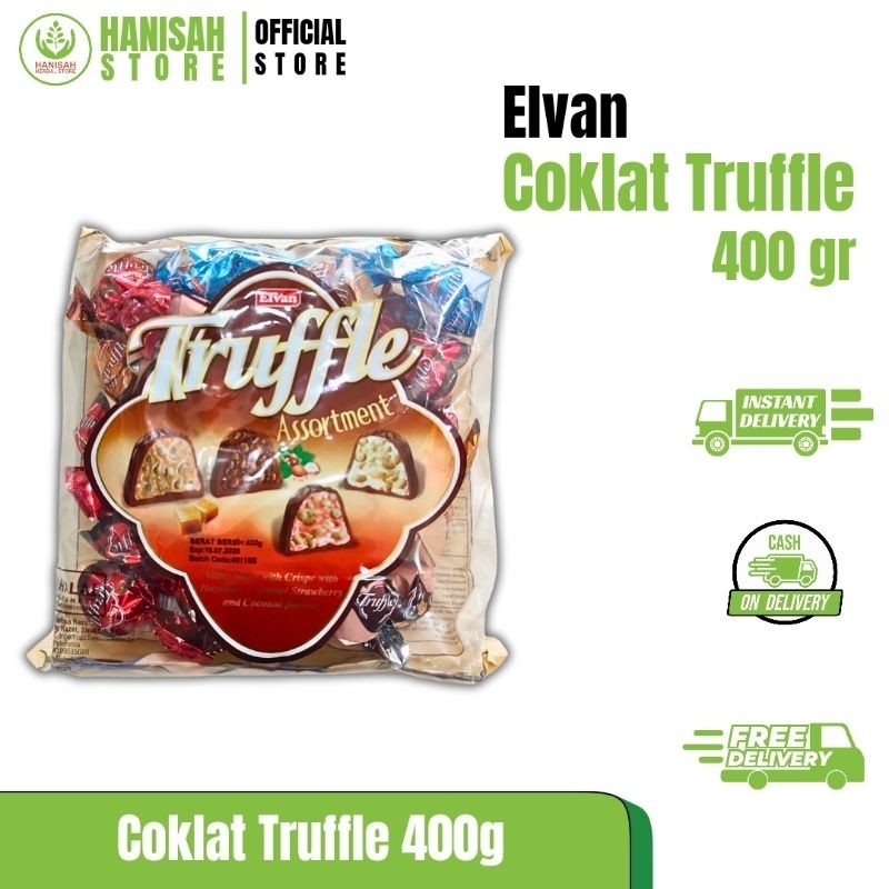 

Coklat Truffle 400gr terdapat 4 varian