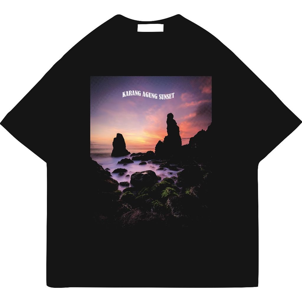 Pantai Karang Agung Ayah Kebumen View Kaos Kebumenan Kedu Jateng Baju Distro Wisata