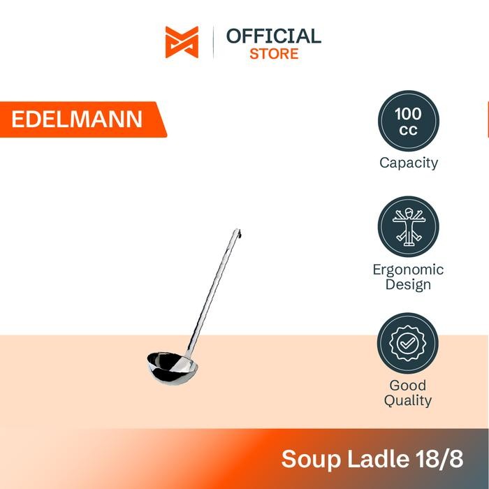Edelmann - Large Soup Ladle - 100 cc