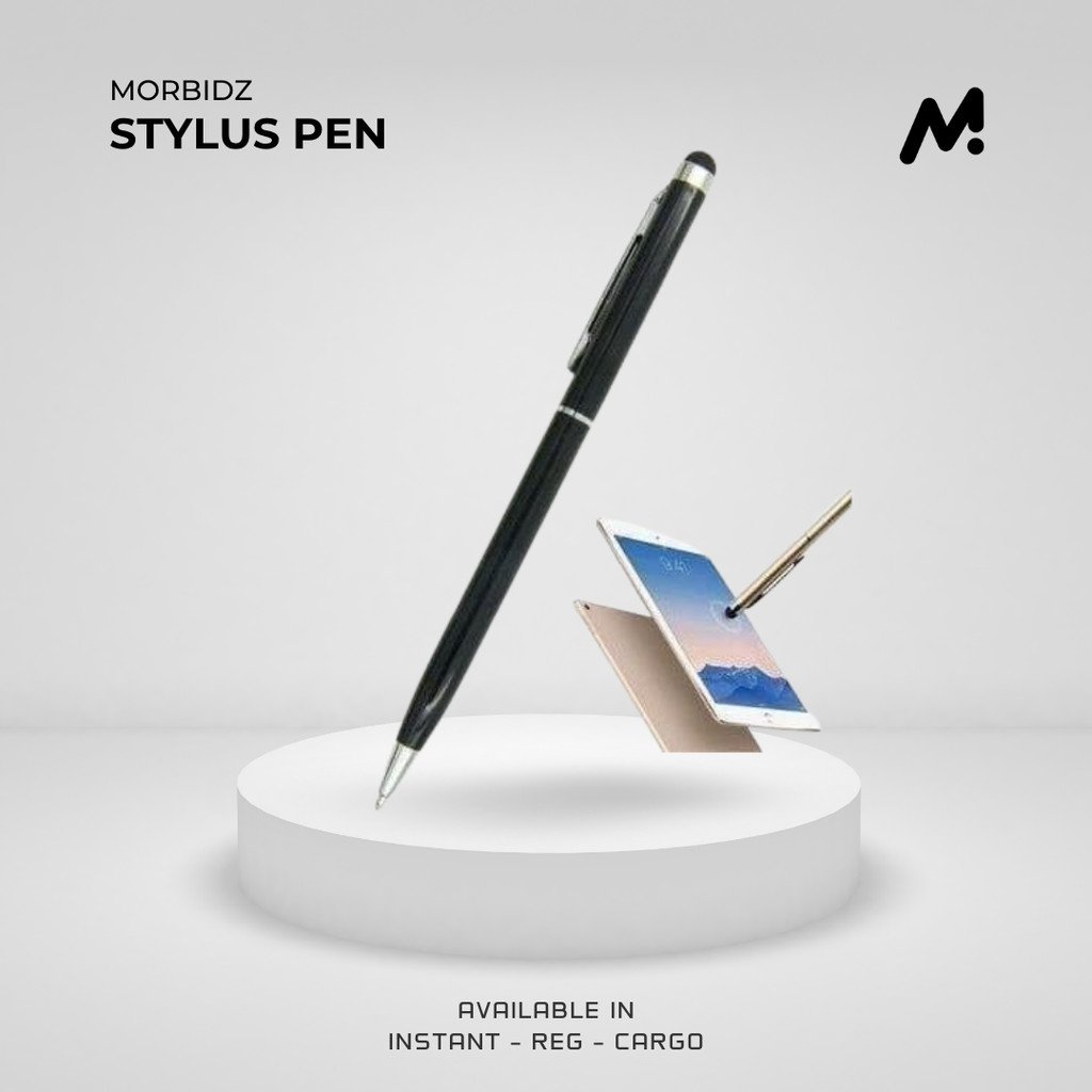 

MBZ Pulpen Tulis Dan Touch Screen Serbaguna Pen Stylus 2 in 1 Pen For Smartphoe Android IOS