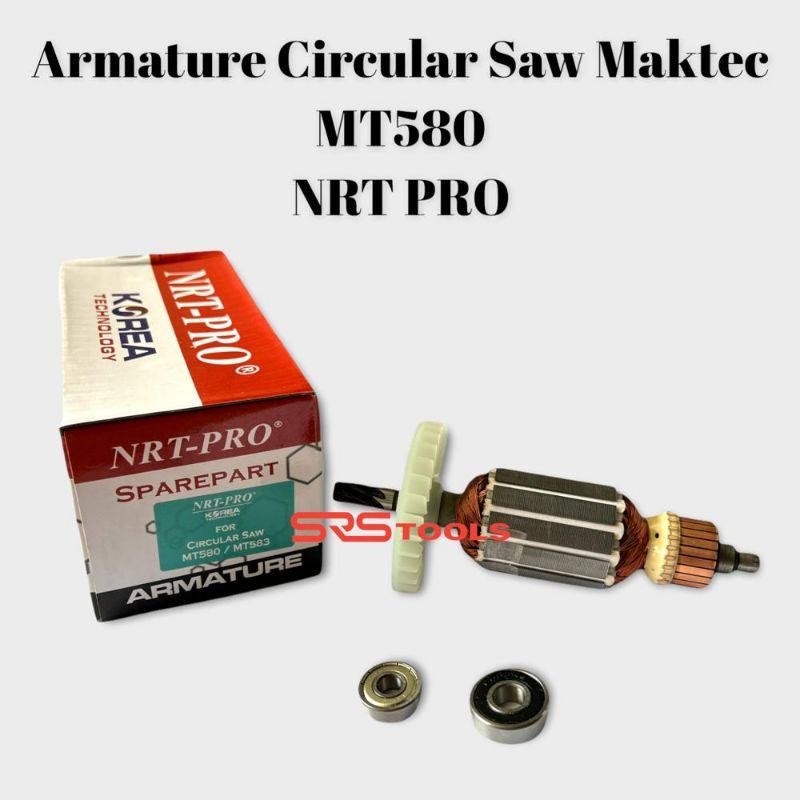 NRT PRO Armature Mesin Circular Saw MT 580 - MT 583 - Angker Mesin Potong Kayu