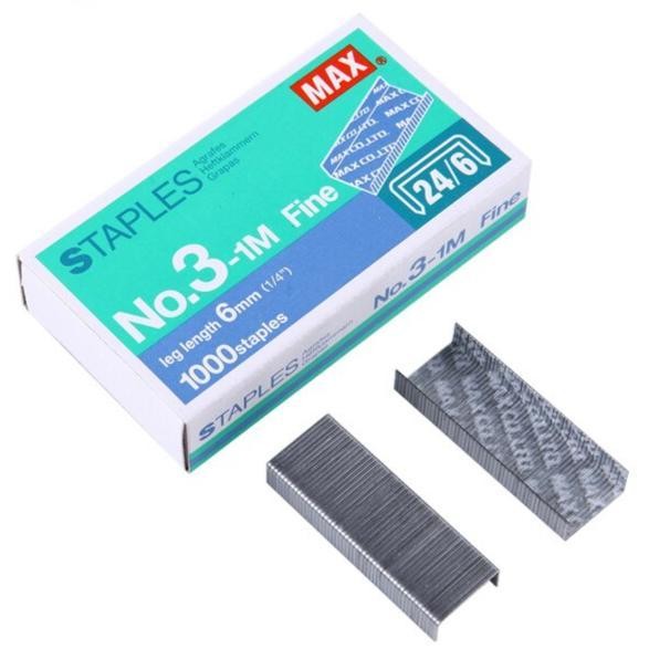 

Isi Staples MAX no.3-1M (1 Box)