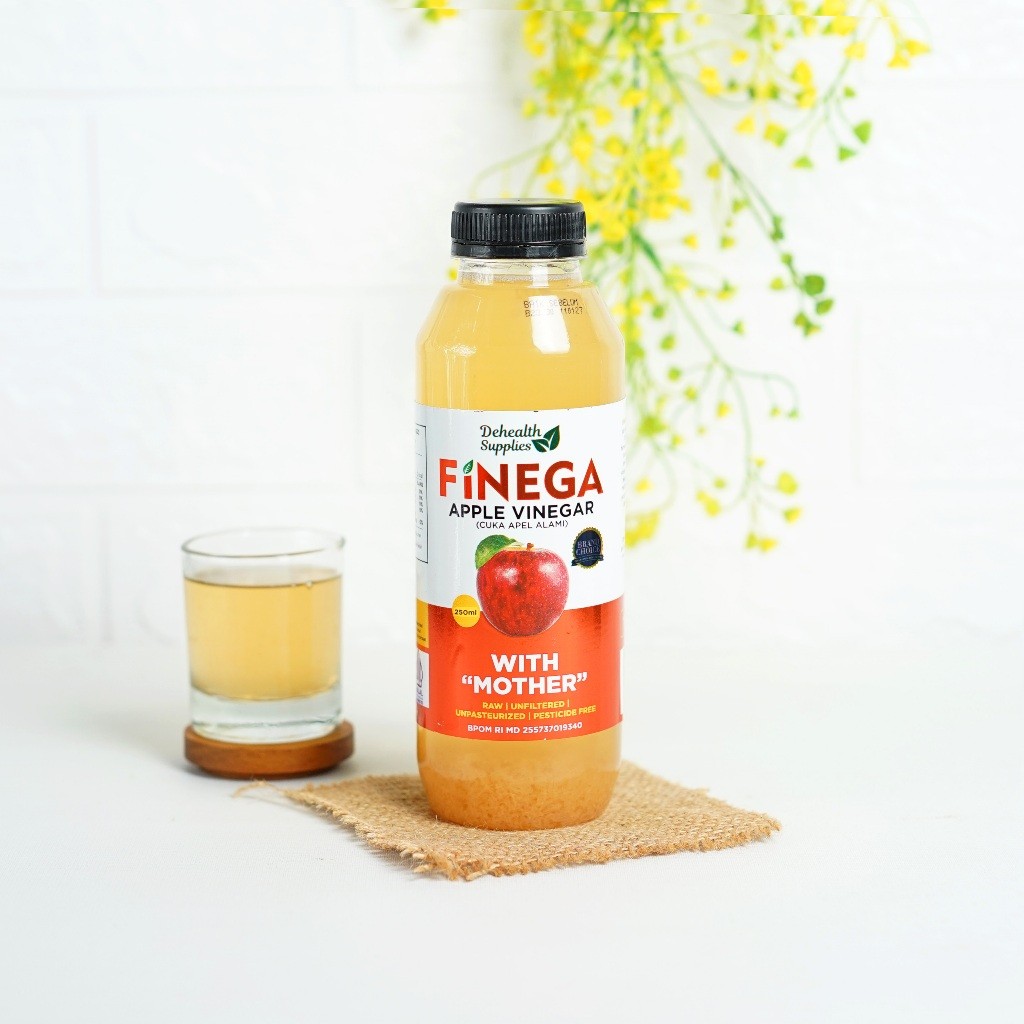 

JAMIN MURAH !!!Dehealth Supplies Finega Apple Vinegar With Mother 250ml(BISA LANGSUNG ORDER)