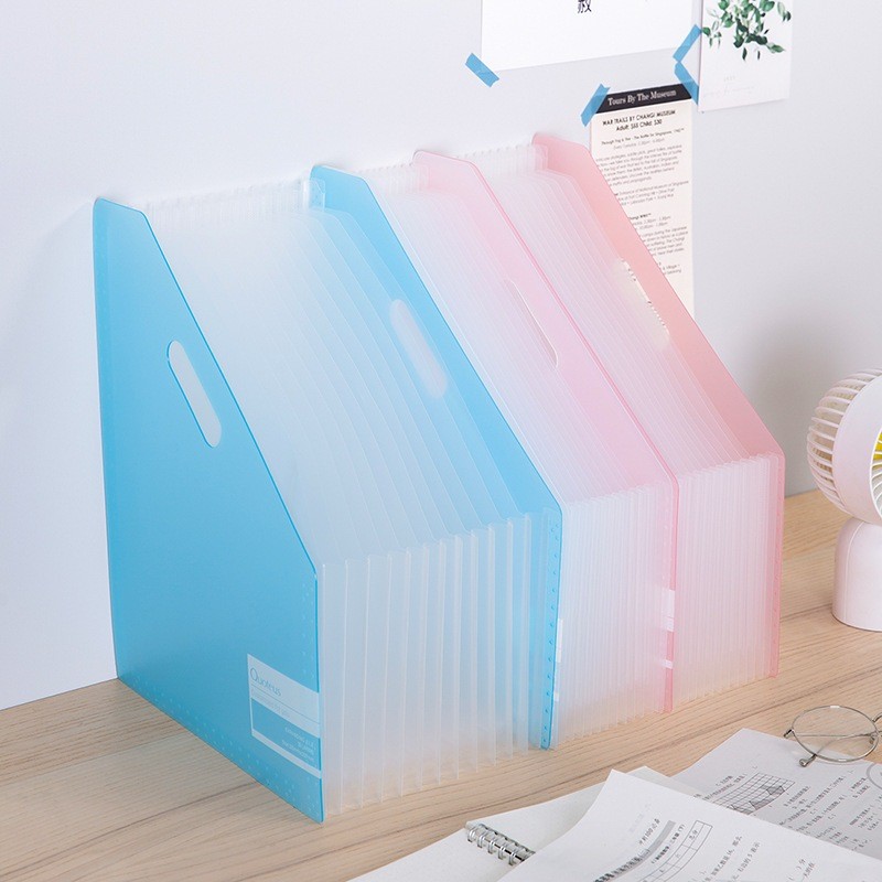 

NEW PRODUK Standing File A4 / File Folder Document Bag Organizer / Tas Dokumen File 13 Sekat TERLARIS