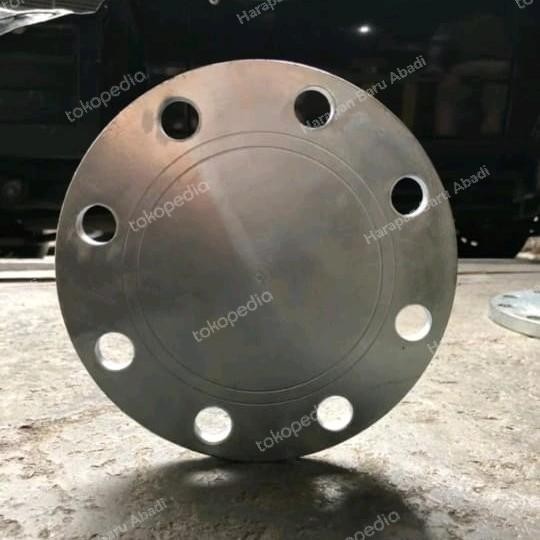 Flange Buta Galvanis Jis 10k 4" inch / Blind Flange Galvanis JIS 10K