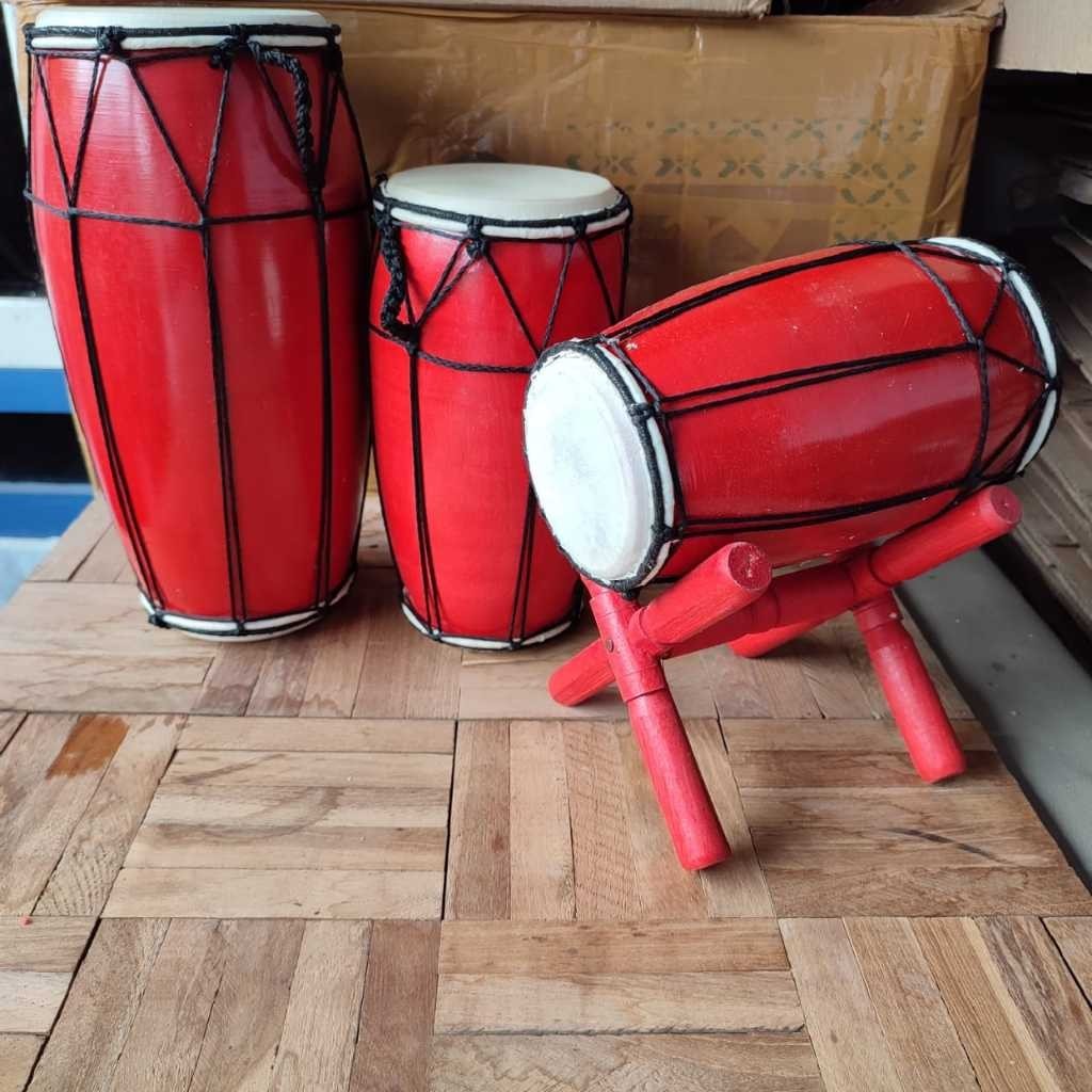 Alat Musik Kendang Jawa gendang jawa murah mainan anak murah gendang jawa murah MbahYanto_maestro Bl