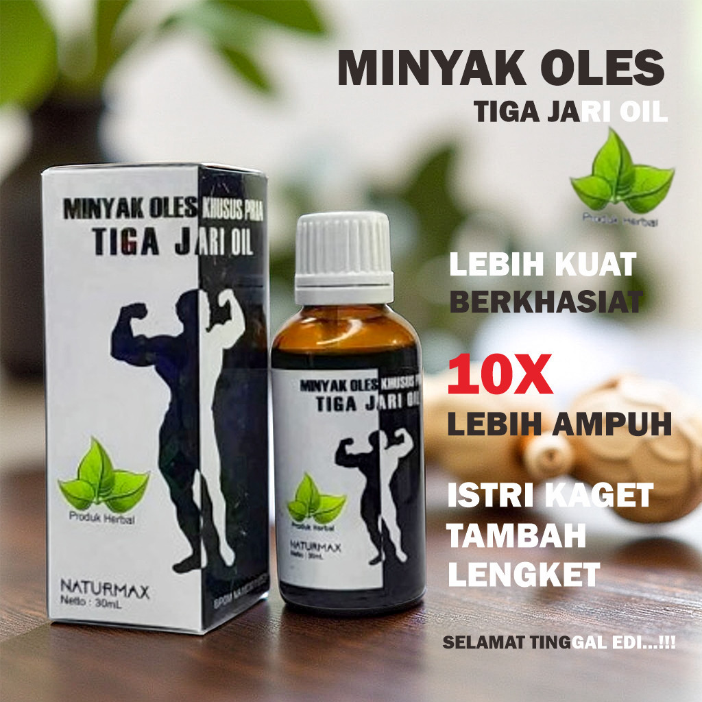 TIGA JARI OIL BPOM ORIGINAL MINYAK DUAN TIGA JARI / DAUN BUNGKUS PAPUA ORIGINAL  BPOM by Everhyung.S