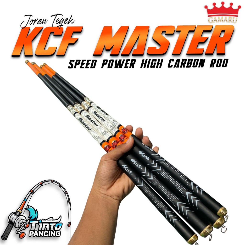 JORAN TEGEK KING CAT FISH MASTER UKURAN 270 360 450 & 540 carbon dengan Desain Eksklusif