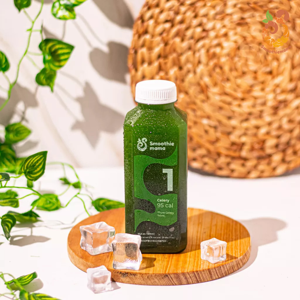 

SMOOTHIEMAMA Jus Seledri 500ml Cold Pressed Pure Celery