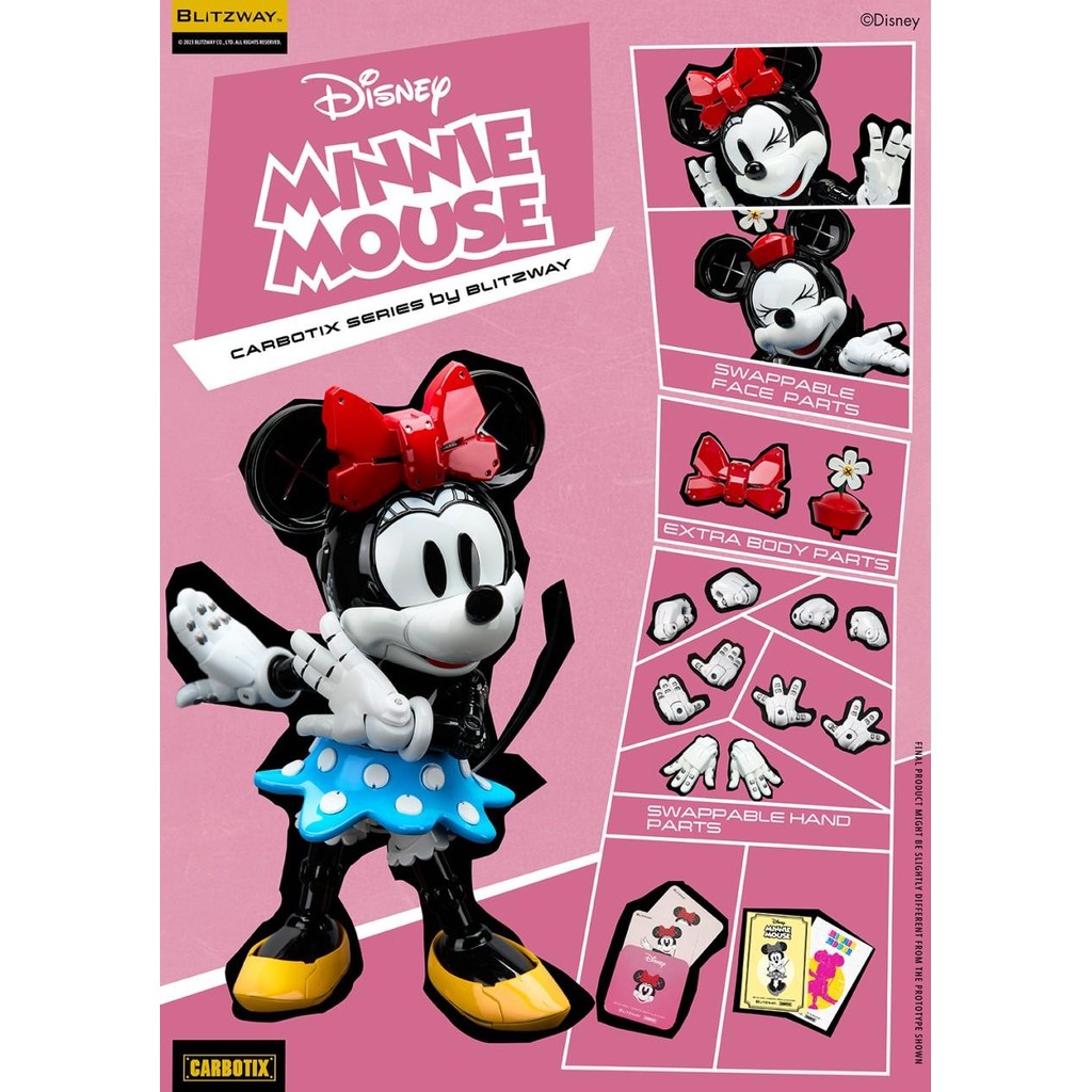 Blitzway BW-CA-10505 Disney Carbotix Minnie Mouse