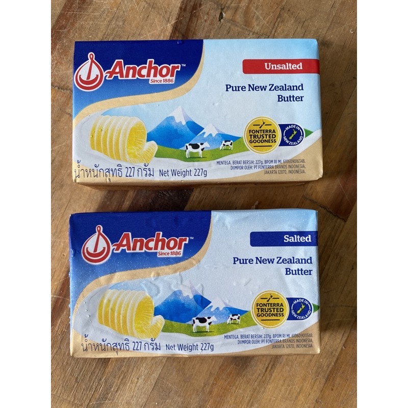 

Butter Anchor unsalted/salted 227gr