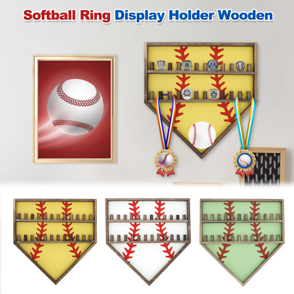 

Wooden Champion Medal Gift Display Stand With 24 Slot Post Wall Mount Suitable for office living room display racks