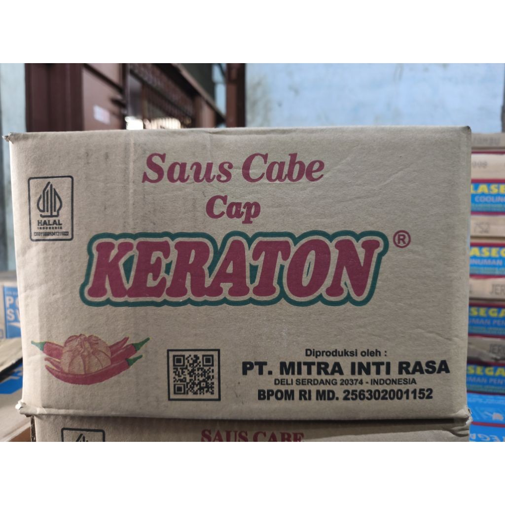 

Saus Cabe cap Keraton 625gr / 1Dus