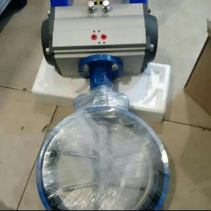 

Butterfly Pneumatic Valve Actuator 4 inch + Solenoid