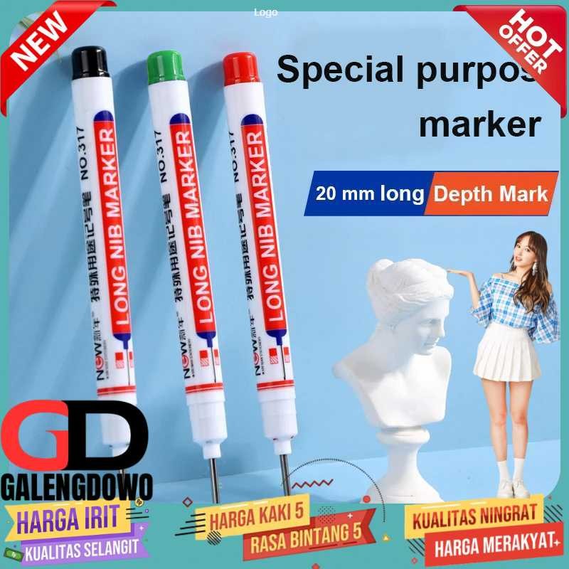 

DTY Pena Marking Single Head Marker Long Nib Waterproof - NO.317