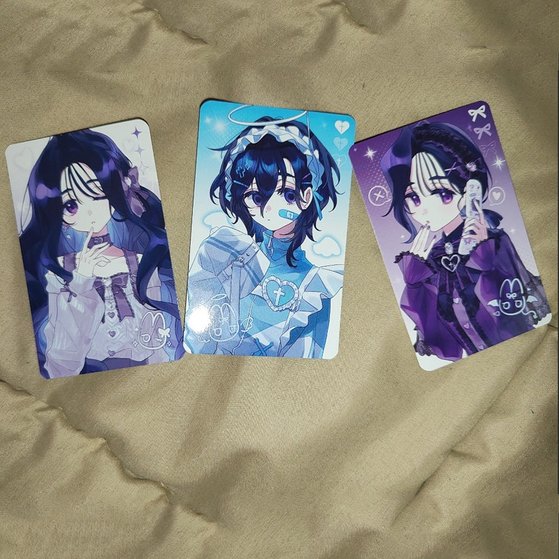 

3Pcs/Set 2025 Alien Stage TV Anime Card Sua Cosplay Rounded Corners LOMO Card Postcard Christmas Gifts Girls