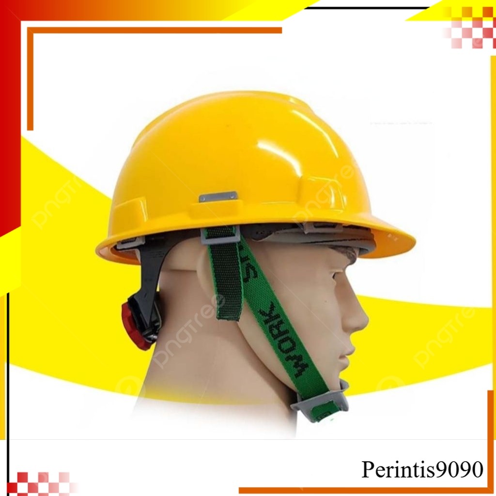 helm proyek kuning/helm safety kerja
