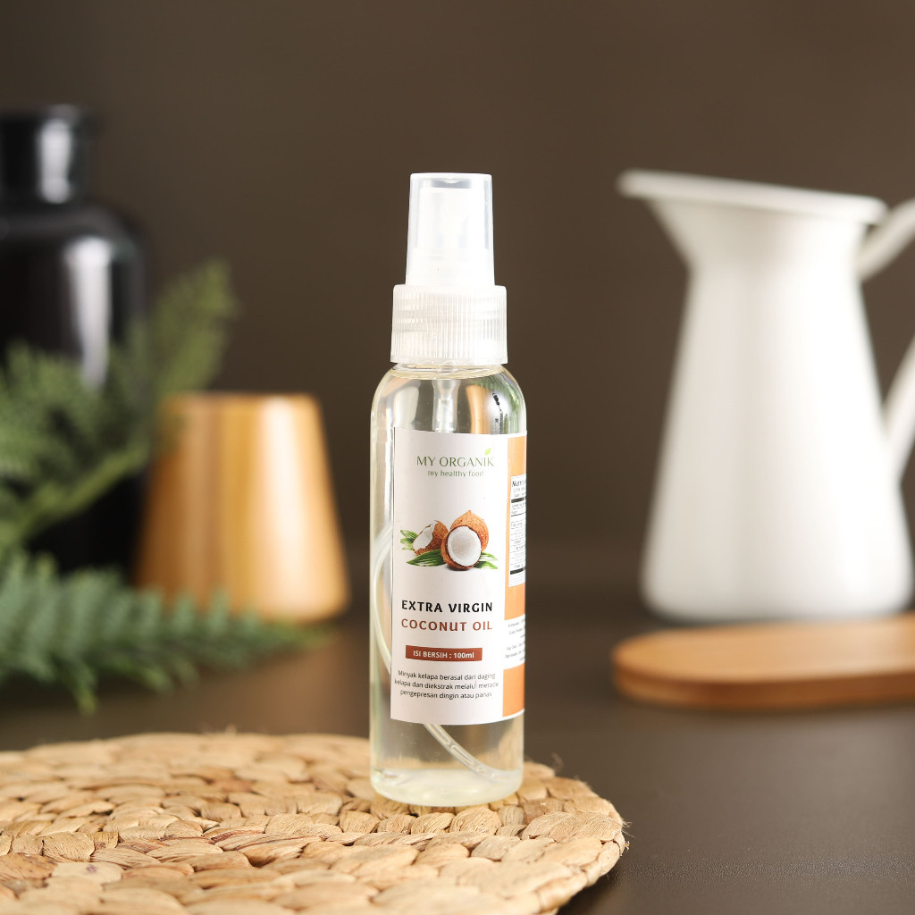 

My Organik Extra Virgin Coconut Oil Minyak Kelapa Murni 100% Asli Murni Organik Premium VCO100ml