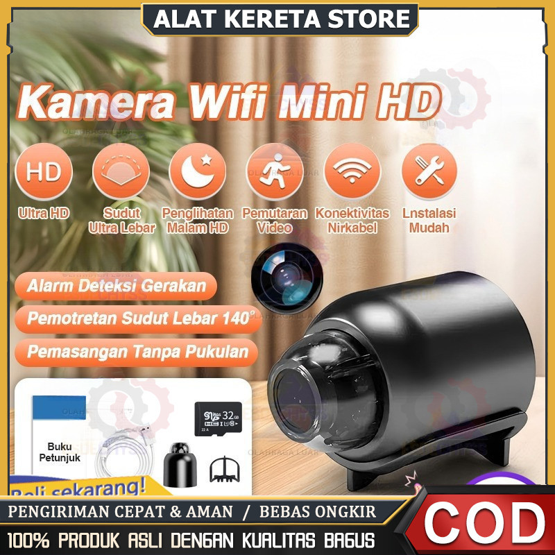 Pemotretan sudut super lebar CAMERA MINI WIFI HIDDEN CAMERA Pemotretan 4K HD CAMERA WIFI MINI HIDDEN