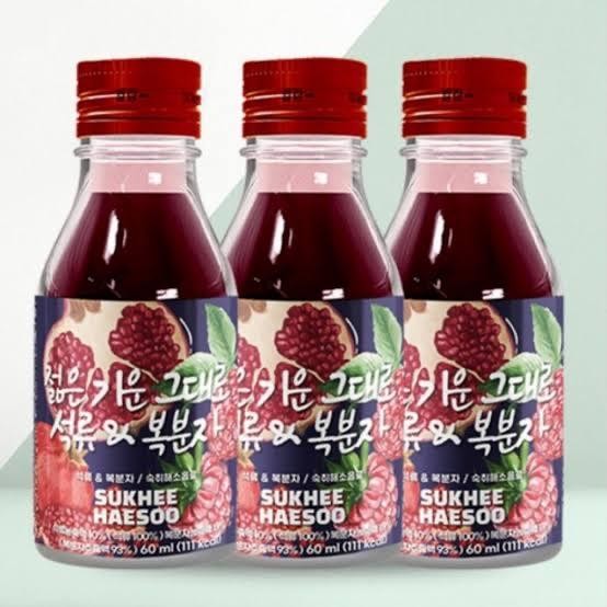 

Sukhee haesoo ABC Anti Hangover Korea Relief Drinks Mixer - Pomegranate