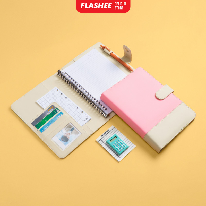 

Flashee Binder Yuna A5 20 Ring Eksklusif Two Tone Kombinasi Warna Binder A5 Aesthetic