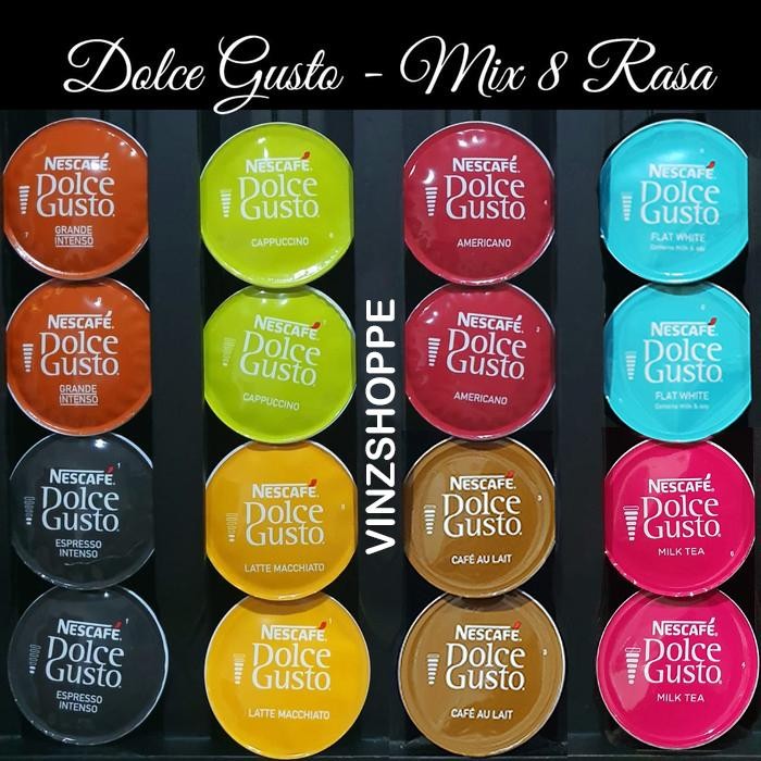 

Kapsul Kopi Nescafe Dolce Gusto Mix 8 Rasa