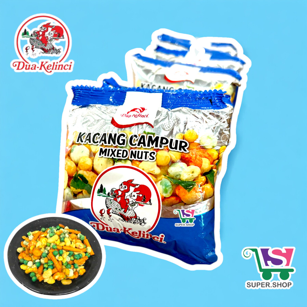 

Mixed Nuts Kacang Campur Dua Kelinci (isi 10 pcs)