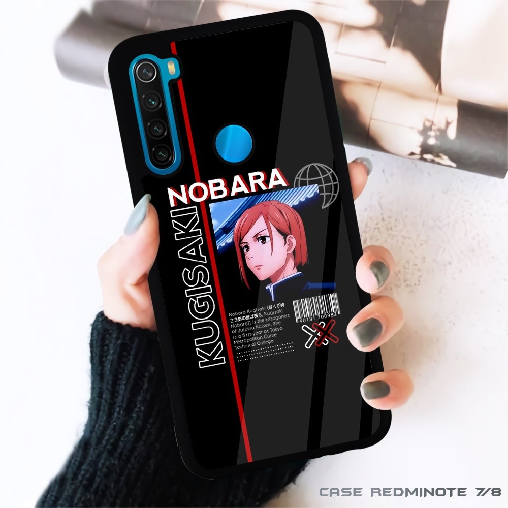 Case Glossy Xiaomi Redmi Note 6 7 8 PRO  | Redmi 7 7A 8 8A Pro |FR60| Anime Jujutsu Kaisen