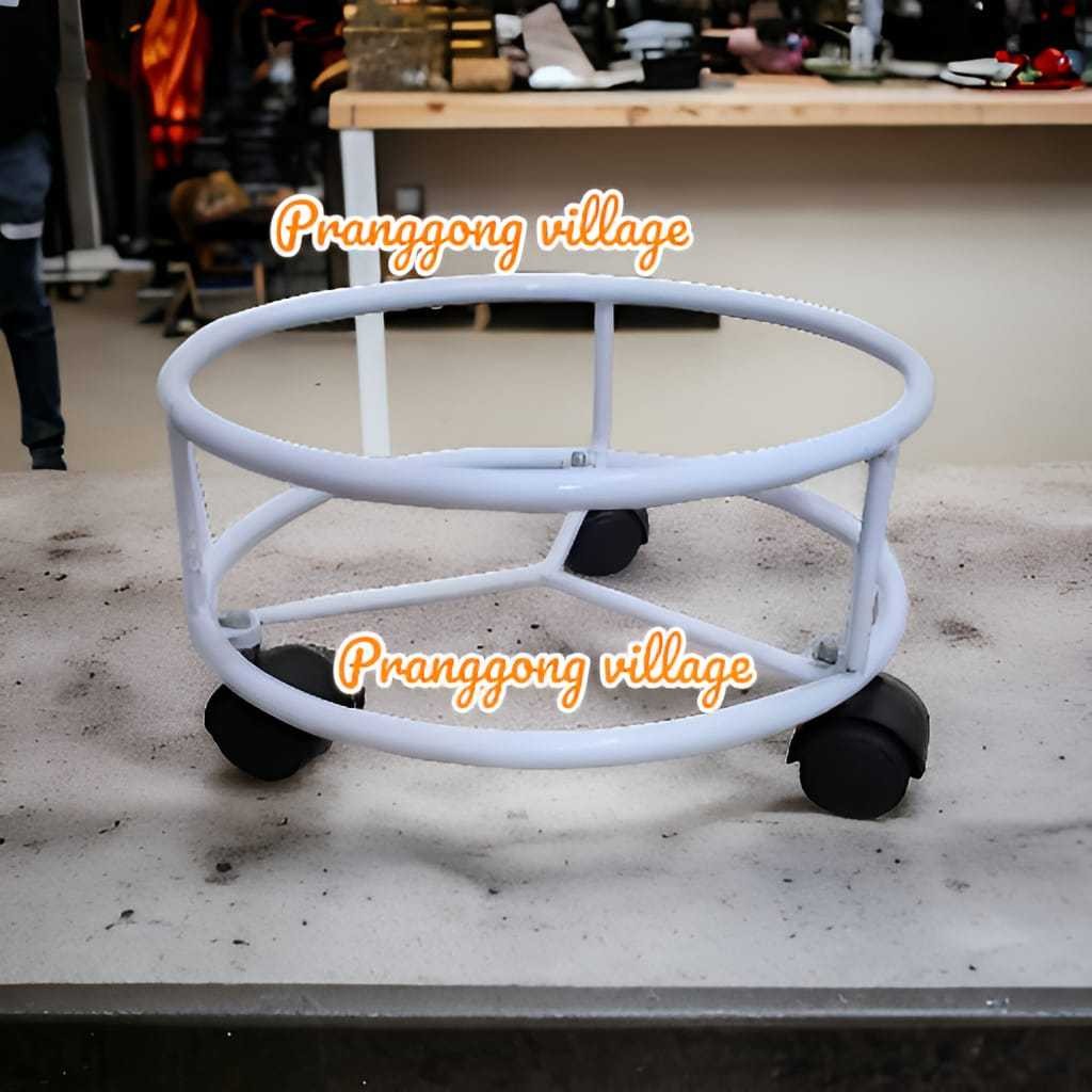 KARGO / RAK BUNGA FREE RODA / RAK TABUNG GAS / RAK SERBAGUNA PAKAI RODA