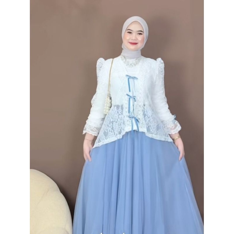 Brukat Kekinian // Alisha outer brukat / outer kondangan