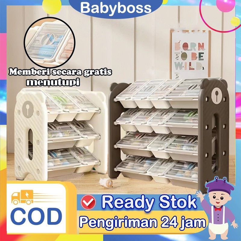 

Rak Serbaguna Rack Shelf Rack BUKU Organizer Colorful Rak mainan anak -anak menerima rak Rak Penyimpanan Anak