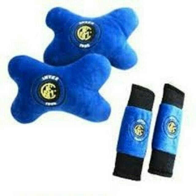 NAJMH - SET AKSESORIS BANTAL MOBIL 3IN1 2IN1 INTERMILAN INTER MILAN